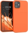 KWMobile TPU Silicone case for Apple iPhone 12 mini neonorange