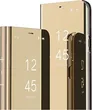 MRSTER clear View Standing Cover для Xiaomi Redmi Note 9 gold