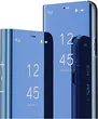 MRSTER clear View Standing Cover для Xiaomi Redmi Note 9 blue