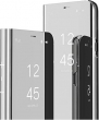 MRSTER clear View Standing Cover for Xiaomi Redmi Note 9 silver