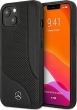 Mercedes-Benz Hard Cover Leather perforated Area for Apple iPhone 13 black