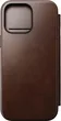 Nomad modern Horween Leather Folio для Apple iPhone 16 Pro Max Rustic Brown