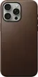 Nomad modern Leather case для Apple iPhone 15 Pro Max Rustic Brown