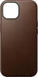 Nomad modern Leather case для Apple iPhone 15 Rustic Brown
