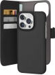 Puro wallet Detachbale 2 in 1 case for Apple iPhone 15 Pro Max black