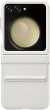 Samsung Flap Eco-Leather case for Galaxy Z Flip 5 Cream
