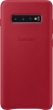 Samsung Leather Cover for Galaxy S10+ red