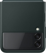 Samsung Leather Cover for Galaxy Z Flip 3 green
