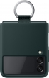 Samsung Silicone Cover with ring for Galaxy Z Flip 3 5G green
