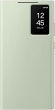 Samsung Smart View wallet case for Galaxy S24 Ultra light green