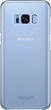 Samsung clear Cover for Galaxy S8 blue
