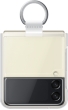 Samsung clear Cover with ring for Galaxy Z Flip 3 5G transparent 