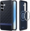 Spigen Parallax (MagFit) для Samsung Galaxy S25 морская волна Violet