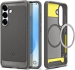 Spigen Rugged Armor (MagFit) для Samsung Galaxy S25 Marble серый
