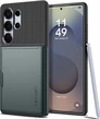 Spigen Slim Armor CS для Самсунг Галакси S25 Ультра Abyss зеленый
