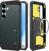 Spigen Tough Armor AI MagFit для Самсунг Галакси S25 Abyss зеленый