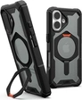 UAG Plasma XTE case для Apple iPhone 16 черный/оранжевый