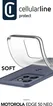 Cellularline Soft Cover для Motorola Edge 50 Neo Transparent