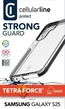 Cellularline Tetra Force Strong Guard для Samsung Galaxy S25 Black/Transparent