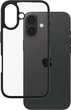 PanzerGlass Care Flagship Case Urban Combat Black Frame для Apple iPhone 16 Transparent