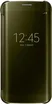 Samsung Clear View Cover для Galaxy S6 Edge gold