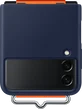 Samsung Silicone Cover с Strap для Galaxy Z Flip 3 Navy