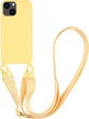Vivanco Necklace Cover для Apple iPhone 13 Yellow
