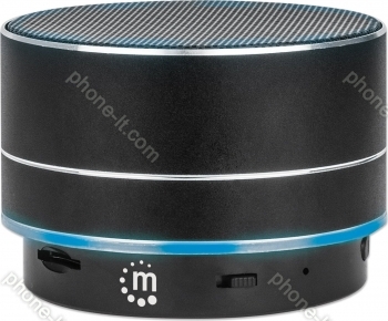 Manhattan metallic LED Speaker black