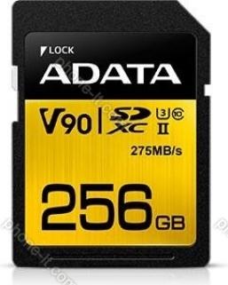 ADATA Premier ONE R275/W155 SDXC 256GB, UHS-II U3, Class 10