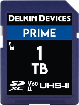 Delkin Prime R280/W150 SDXC 1TB, UHS-II, Class 10