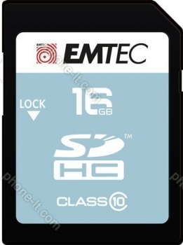 Emtec Classic R20/W12 SDHC 16GB, Class 10