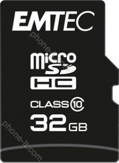 Emtec Classic R20/W12 microSDHC 32GB Kit, Class 10