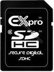 Ex-Pro SDHC 16GB, Class 6