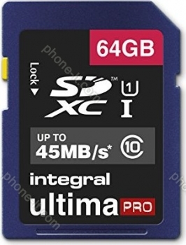 Integral ultima PRO R45 SDXC 64GB, UHS-I U1, Class 10