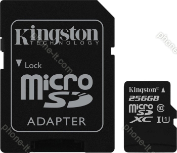 Kingston R45 microSDXC 256GB Kit, UHS-I, Class 10