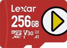 Lexar PLAY R150 microSDXC 256GB, UHS-I U3, A1, Class 10