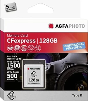 Lupus Imaging AgfaPhoto Prof. High Speed R1500/W500 CFexpress 2.0 Type B 128GB