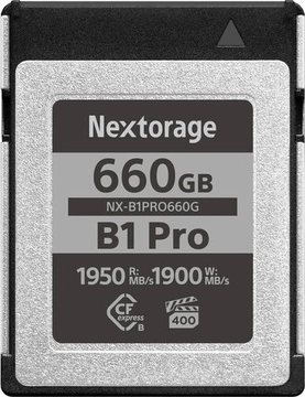 Nextorage NX-B1PRO R1950/W1900 CFexpress 2.0 Type B 660GB