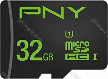 PNY Performance 2015 R50 microSDHC 32GB Kit, UHS-I, Class 10