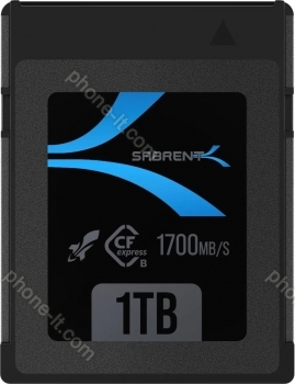 Sabrent Rocket CFX R1700/W1500 CFexpress Type B 1TB