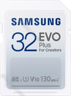 Samsung EVO Plus for Creators R130 SDHC 32GB, UHS-I U1, Class 10