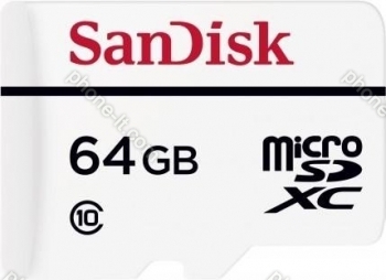 SanDisk Video Monitoring R20/W20 microSDXC 64GB Kit, Class 10