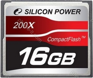 Silicon Power 200x R30 CompactFlash Card 16GB