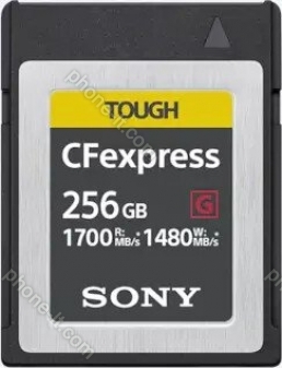 Sony TOUGH CEB-G Series R1700/W1480 CFexpress Type B 256GB