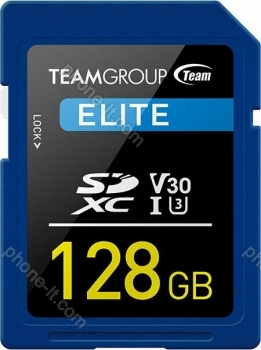 TeamGroup ELITE R90/W45 SDXC 128GB, UHS-I U3, Class 10