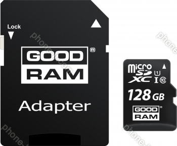 goodram M1AA R100 microSDXC 128GB Kit, UHS-I U1, Class 10