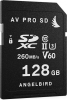 Angelbird AV PRO SD MK2 V60 R260/W140 SDXC 128GB, UHS-II U3, Class 10