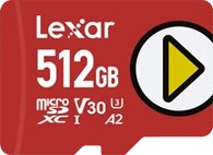 Lexar PLAY R150 microSDXC 512GB, UHS-I U3, A2, Class 10