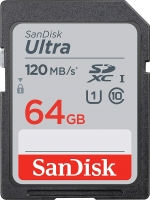 SanDisk Ultra R120 SDXC 64GB, UHS-I U1, Class 10