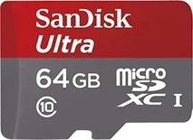 SanDisk Ultra R48 microSDXC 64GB Kit, UHS-I, Class 10